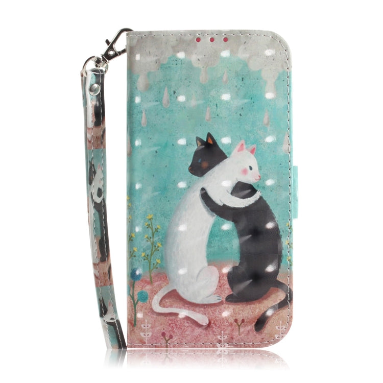 3D Colored Drawing Cats Pattern Horizontal Flip Leather Case for Asus Zenfone Max (M2) ZB633KL, with Holder & Card Slots & Wallet, For Asus Zenfone Max (M2) ZB633KL