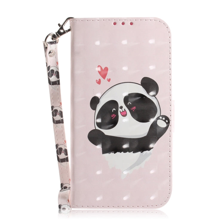 3D Colored Drawing Heart Panda Pattern Horizontal Flip Leather Case for Asus Zenfone Max Pro (M2) ZB631KL, with Holder & Card Slots & Wallet, For Asus Zenfone Max Pro (M2) ZB631KL