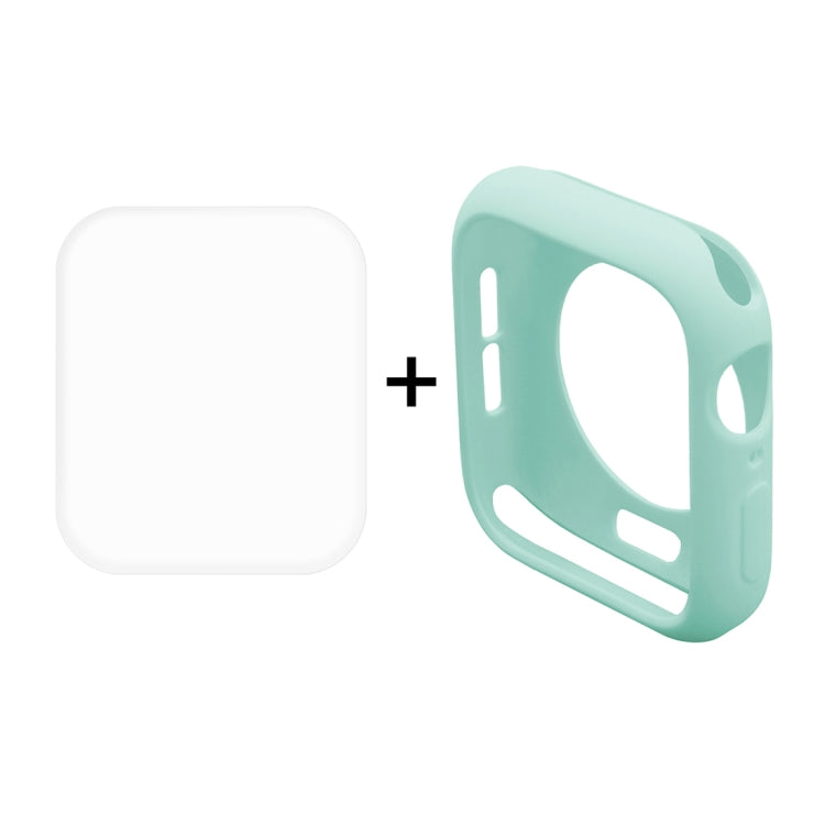 ENKAY Hat-Prince 2 in 1 TPU Semi-clad Protective Shell + 3D Full Screen PET Curved Heat Bending HD Screen Protector For Apple Watch Series 6 / 5 / 4 / Watch SE 44mm, For Apple Watch Series 6 / 5 / 4 / Watch SE 44mm