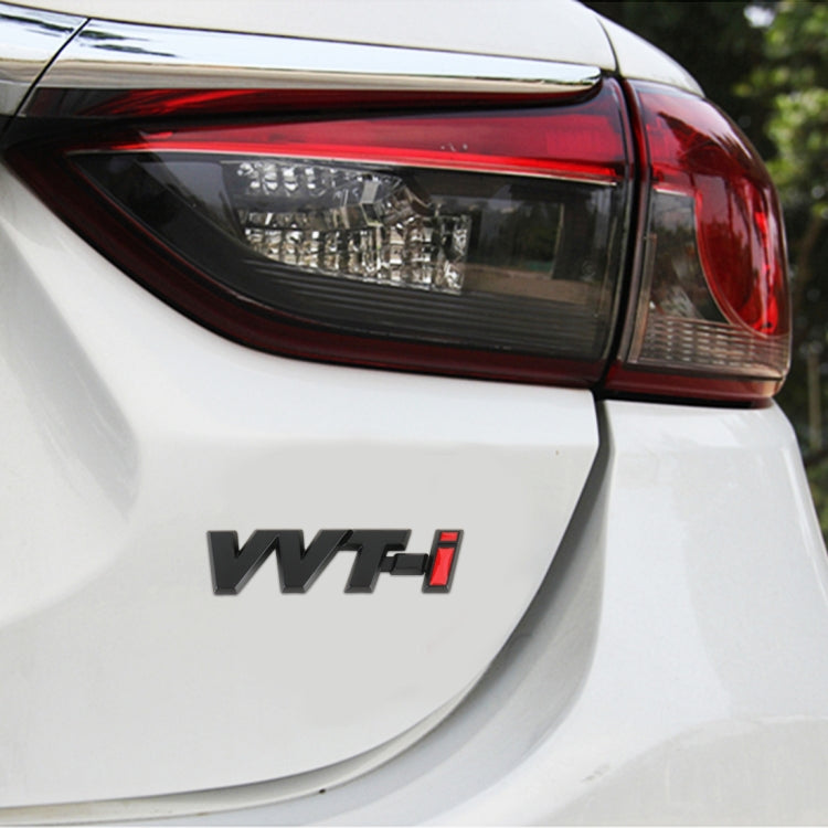 Car WT-i Personalized Aluminum Alloy Decorative Stickers