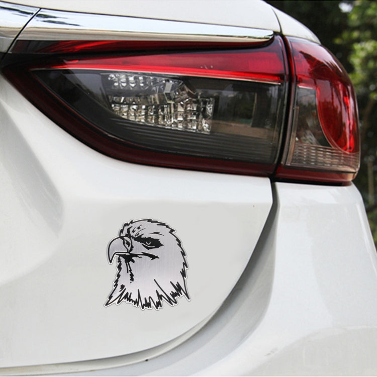 Car Owl Metal Stickers Personalized Aluminum Alloy Decorative Stickers
