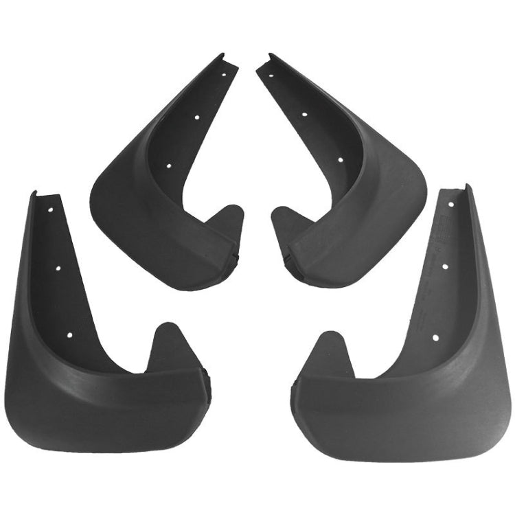 4pcs Car Auto Universal Soft Plastic Splash Flaps Mudguards Fender