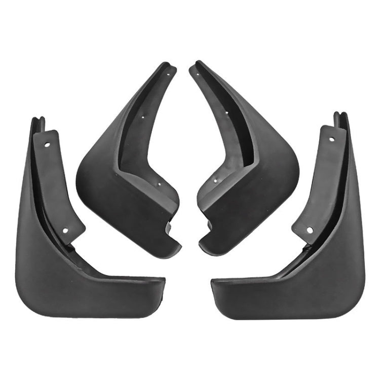 For Ford Fiesta 2013-2017 4pcs/Set Car Auto Soft Plastic Splash Flaps