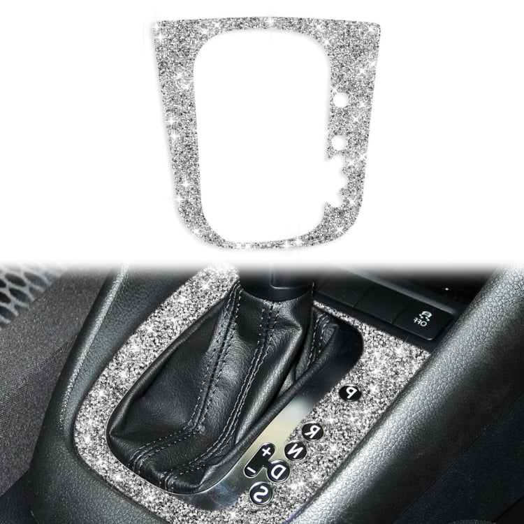 Car Gear Adjustment B Diamond Decoration Cover Sticker for Volkswagen