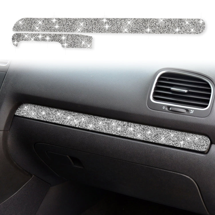 Car Central Control Diamond Decoration Cover Sticker for Volkswagen