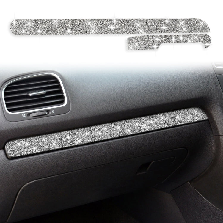Car Central Control Diamond Decoration Cover Sticker for Volkswagen