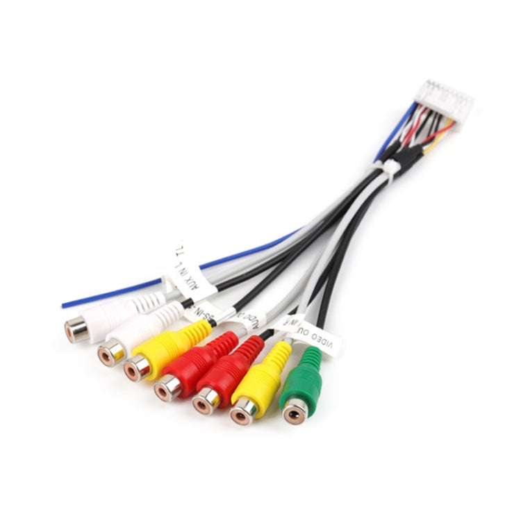 Palminfo Android Navigation 20-pin Plug RCA Video Audio Modified Tail