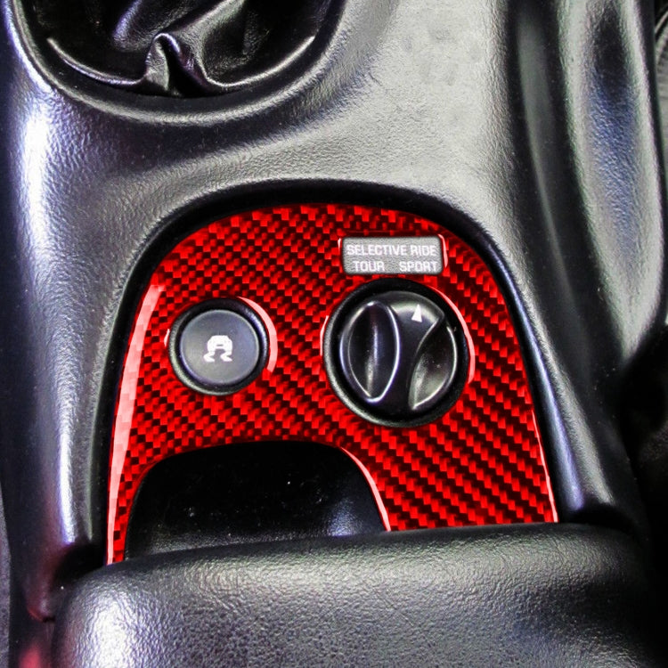 Carbon Fiber Car Traction Control Sticker for Chevrolet Corvette C5 19 ...