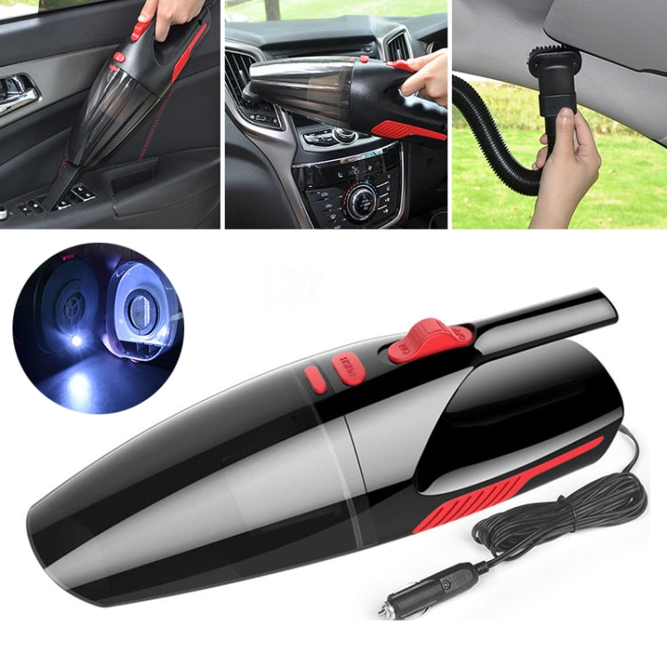 Car Wired Portable 120W Handheld Powerful Vacuum Cleaner with LED
