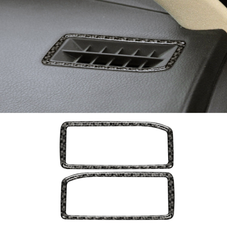 Car Carbon Fiber Instrument Air Outlet Decorative Sticker for Lexus
