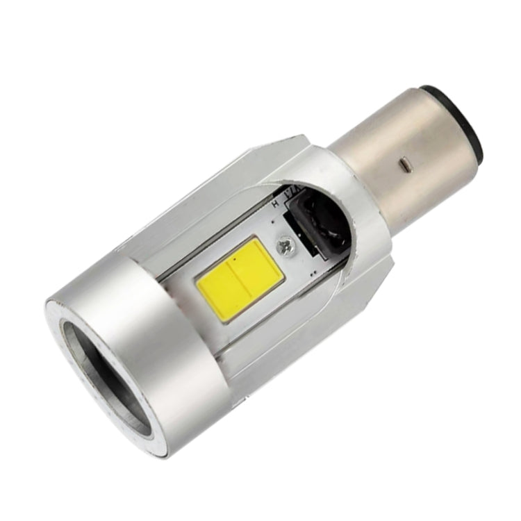 BA20D DC12-80V / 20W / 6000K / 2000LM Motorcycle Headlight with Angel