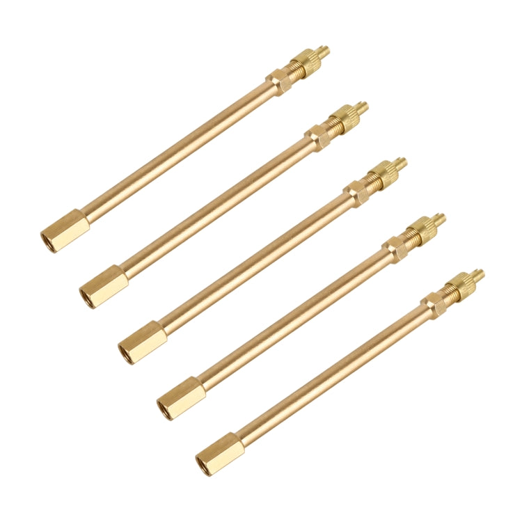 5 PCS Car Tires Valve Inflatable Extension Tube