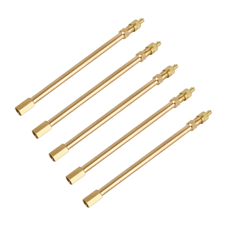 5 PCS Car Tires Valve Inflatable Extension Tube