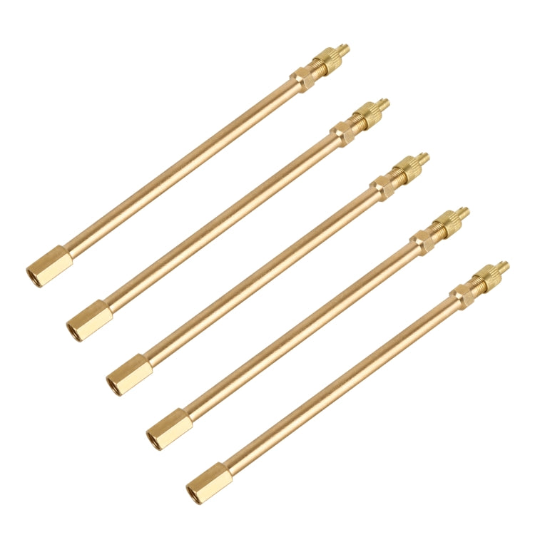 5 PCS Car Tires Valve Inflatable Extension Tube