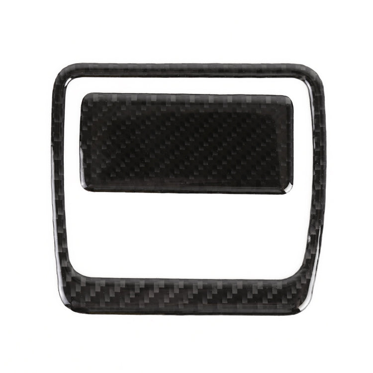 2 in 1 Car Carbon Fiber Front Passenger Seat Storage Box Switch