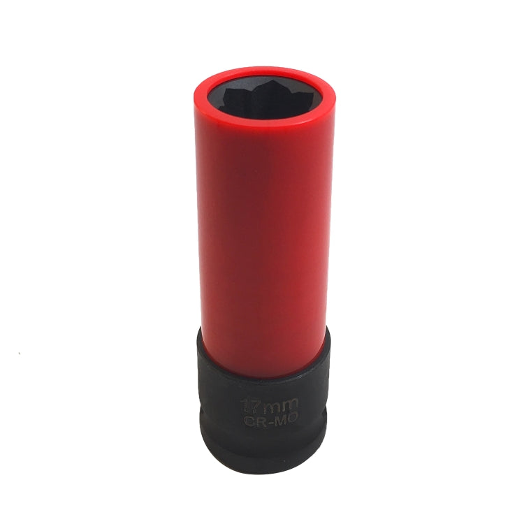 ZK-059 Car 17mm Protective Wheel Lug Nut Socket with Plastic Sleeve