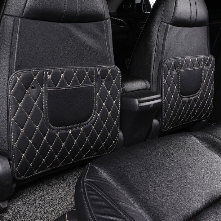 Car Half-inclusive Seat Back Anti-kick Mat Rear Anti-dirty Pad Small