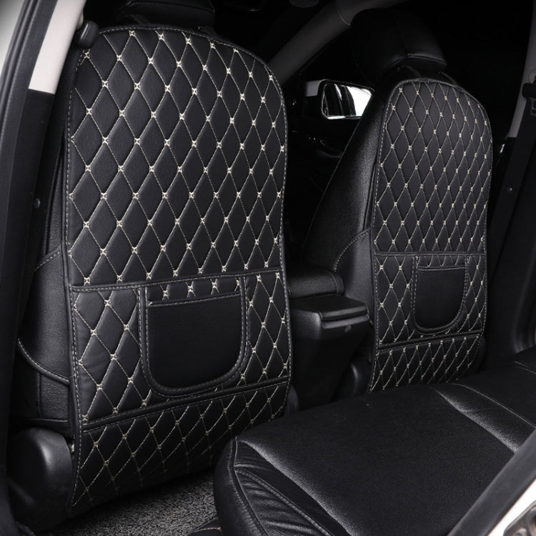 Car All-inclusive Seat Back Anti-kick Mat Rear Anti-dirty Pad Large
