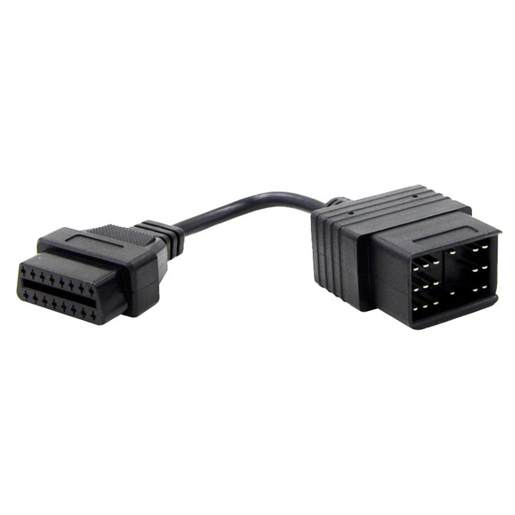 17Pin to 16Pin Car OBD2 Conversion Cable OBDII Diagnostic Adapter