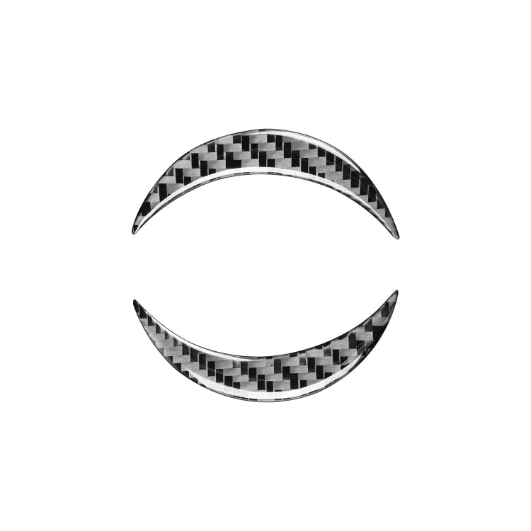 Carbon Fiber Car Steering Wheel Label Decorative Sticker for Toyota