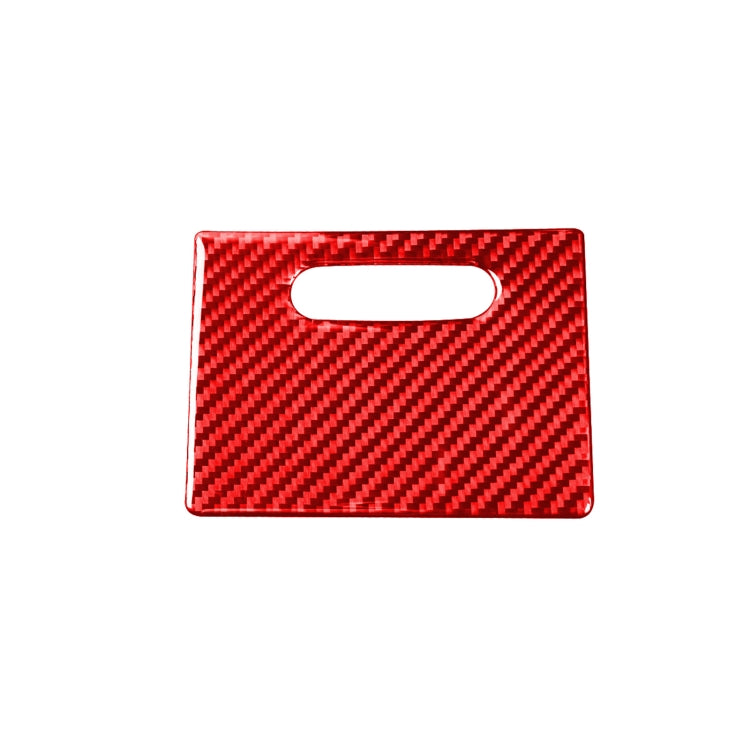 Carbon Fiber Car Cigarette Lighter Cover Decorative Sticker for