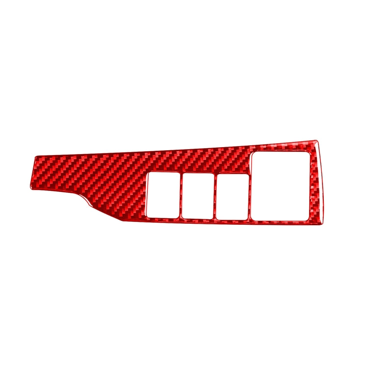 Carbon Fiber Car Headlight Switch Decorative Sticker for Toyota