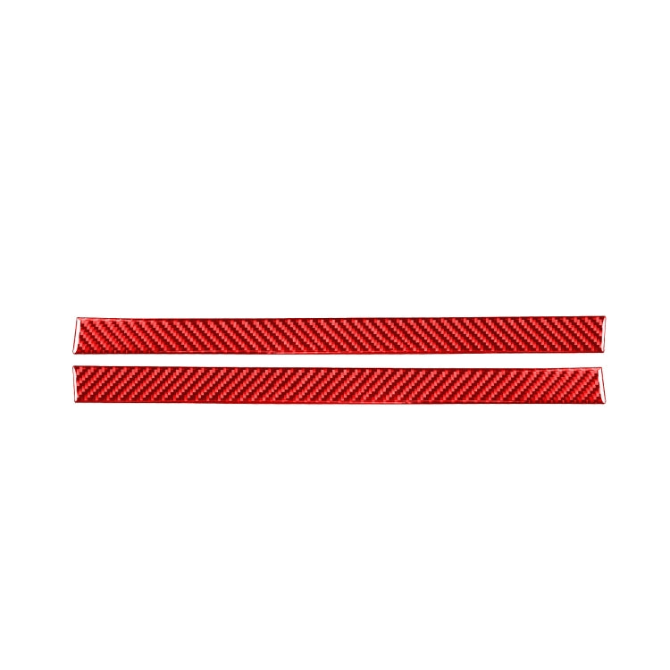2 PCS / Set Carbon Fiber Car Rearview Mirror Anti Chafing Strip