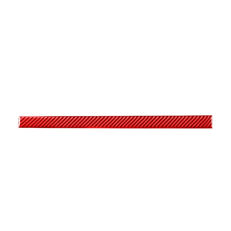Carbon Fiber Car Central Control Cup Holder Slot Mat Decorative