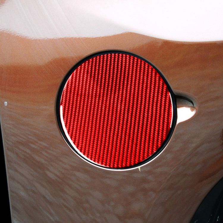 Carbon Fiber Car Fuel Tank Cap Decorative Sticker for Toyota Tundra 20 ...