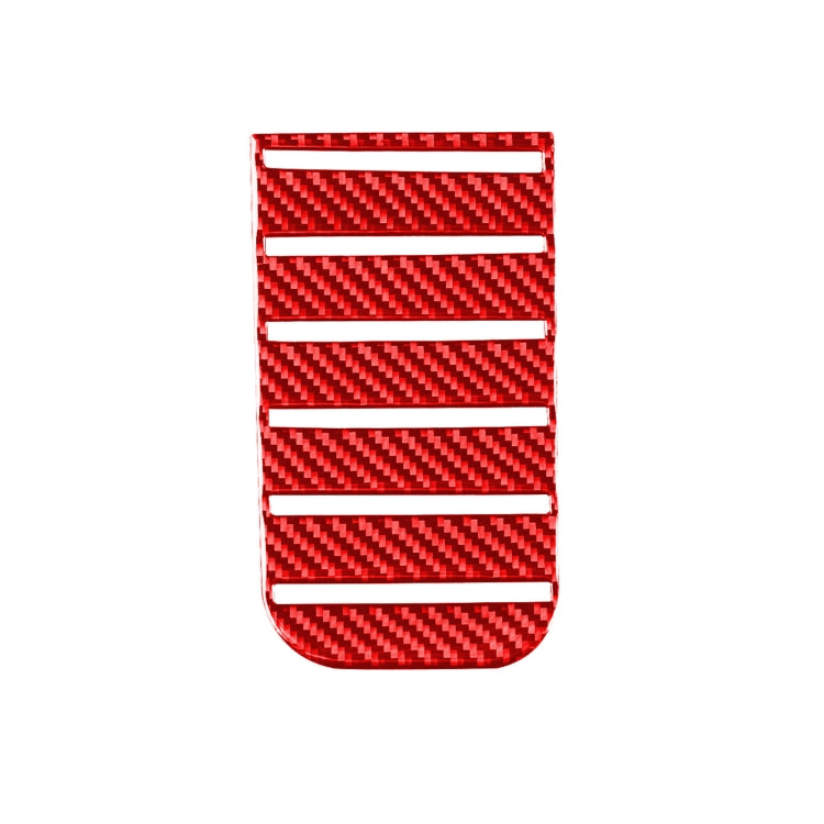 Carbon Fiber Car Armrest Box Slot Pad Decorative Sticker for Toyota