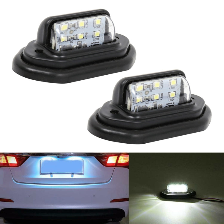 2 PCS MK-257 Car Van Bus Trailer LED Taillight Side Light 12-30V