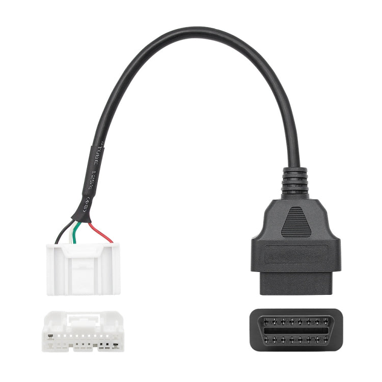 Car OBD2 20 Pin Detection Adapter Diagnostic Cable for Tesla Model X