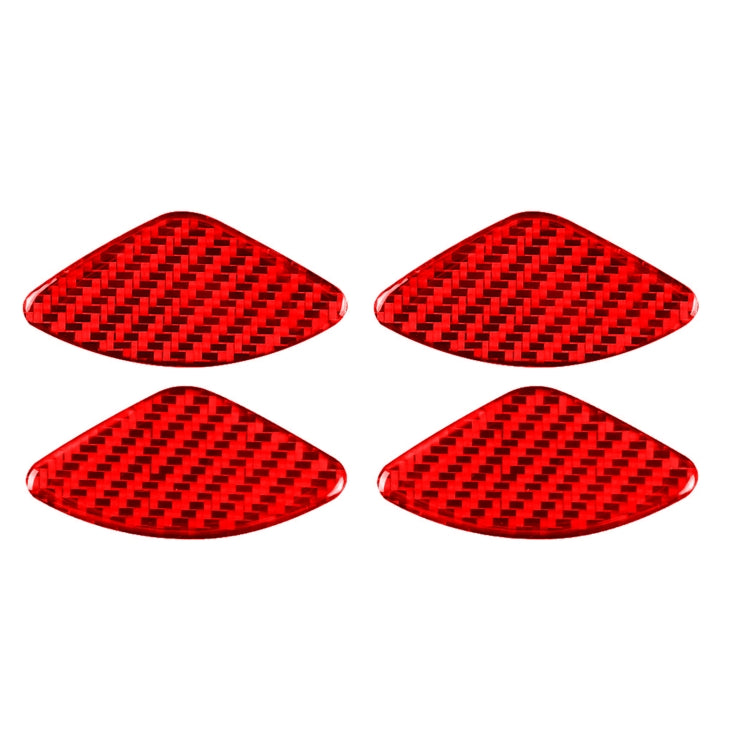 4 PCS Set for Honda CRV 2007-2011 Carbon Fiber Car Inner Door Bowl
