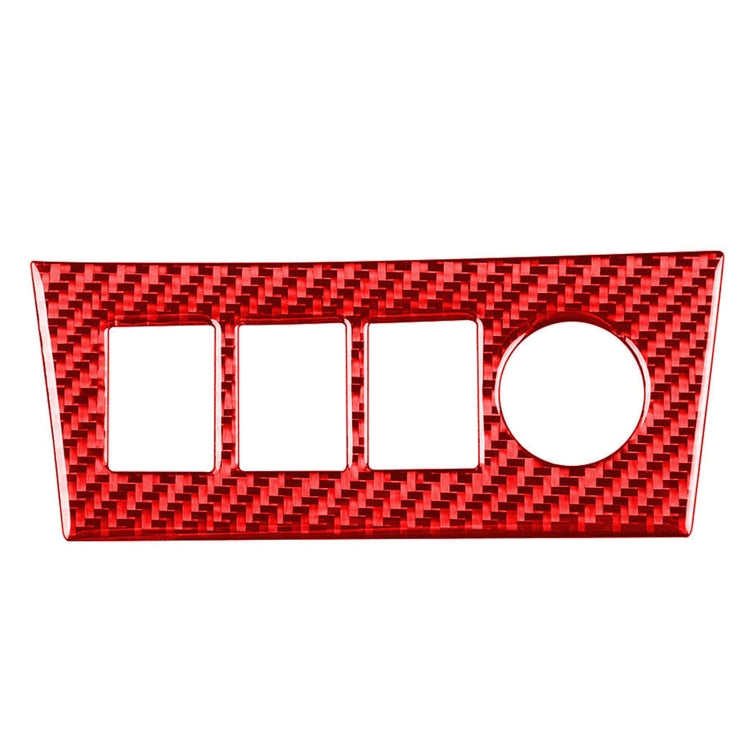 Car Carbon Fiber Cigarette Lighting Panel Decorative Sticker for