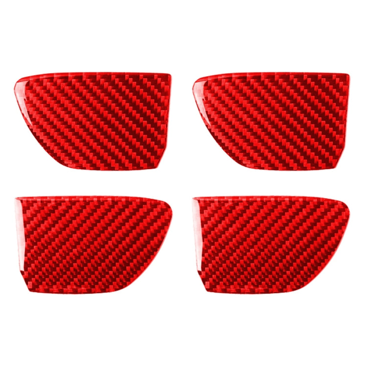 Car Carbon Fiber Inside Door Bowl Decorative Sticker for Infiniti Q50