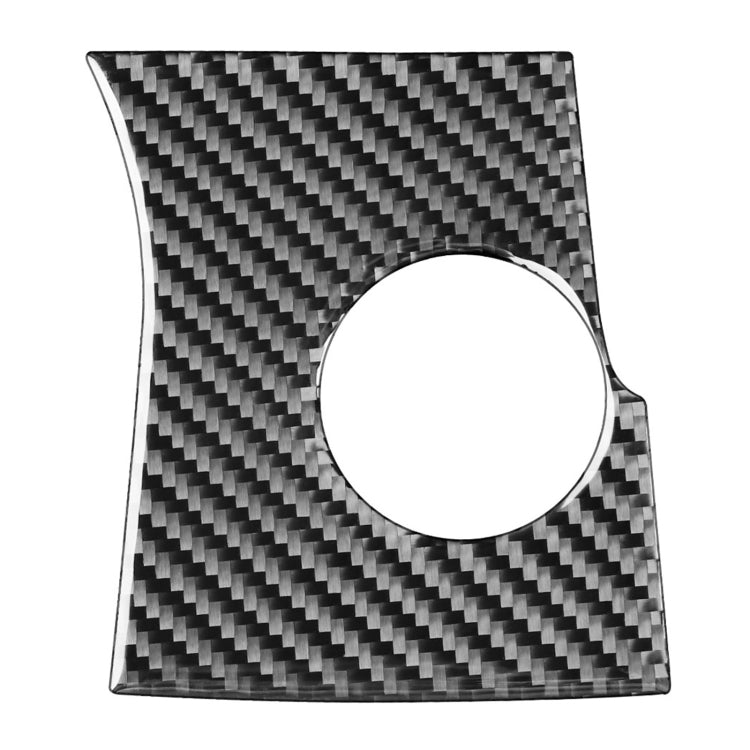 Car Carbon Fiber Ignition Switch Panel Decorative Sticker for Toyota