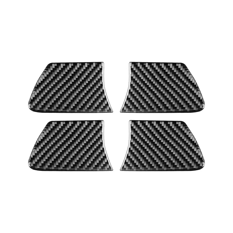 Car Carbon Fiber Inside Door Bowl Decorative Sticker for Toyota