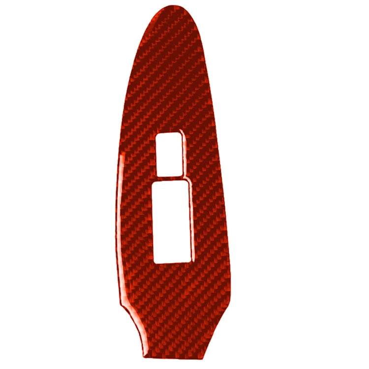 Car Carbon Fiber Vice Driving Side Door Lift Control Decorative
