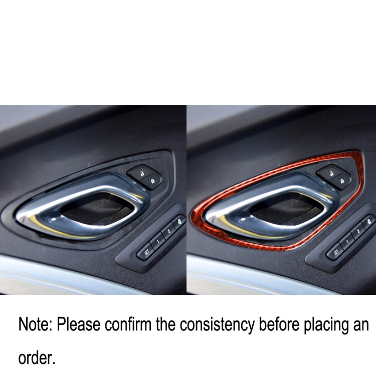 Car Carbon Fiber Inside Door Handle Decorative Sticker for Chevrolet C ...