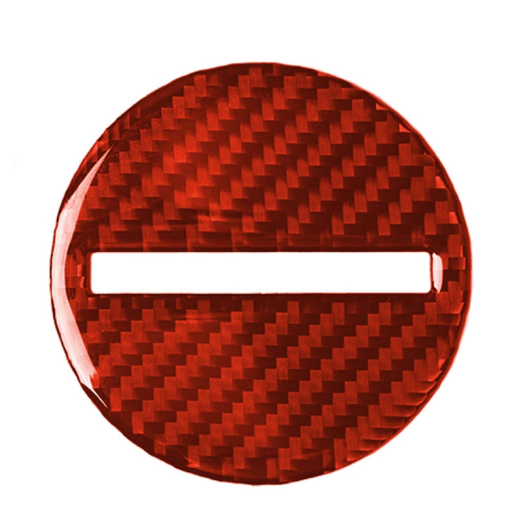Car Carbon Fiber Steering Wheel Logo Decorative Sticker for Chevrolet