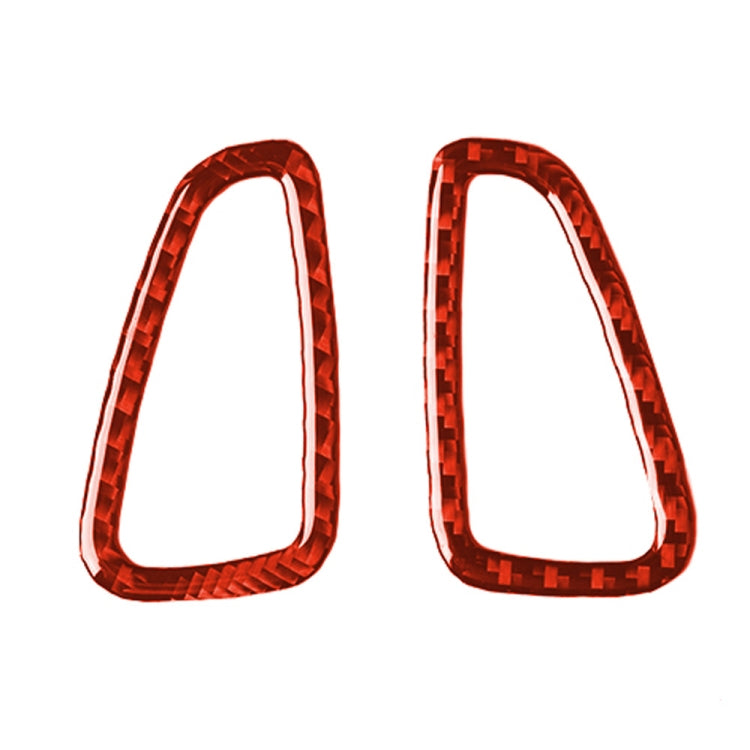 Car Carbon Fiber Dashboard Air Outlet Decorative Sticker for