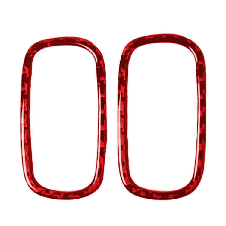 Car Carbon Fiber Air Outlet Frame Decorative Sticker for BMW Mini F60