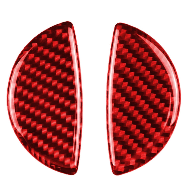 Car Carbon Fiber Door Handle Decorative Sticker for BMW Mini