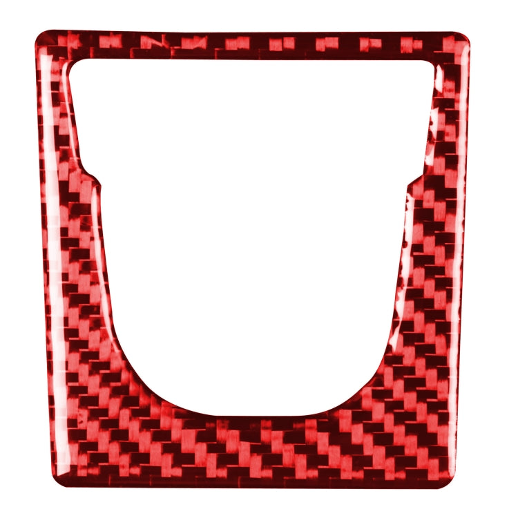 Car Carbon Fiber Electronic Handbrake Panel Decorative Sticker for