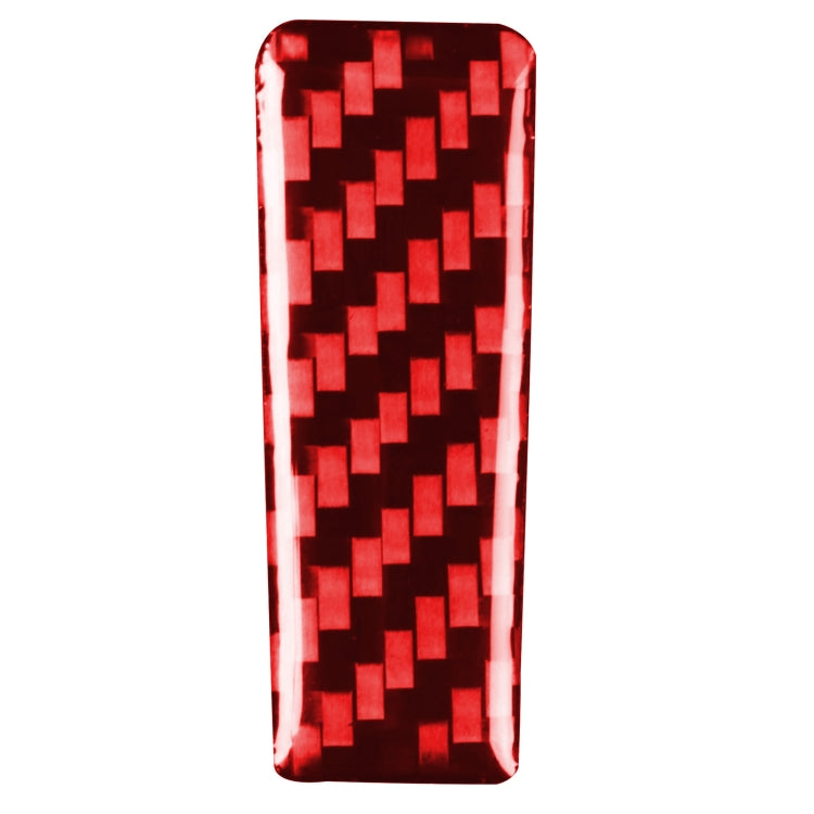 Car Carbon Fiber Gear Button Decorative Sticker for Porsche Macan