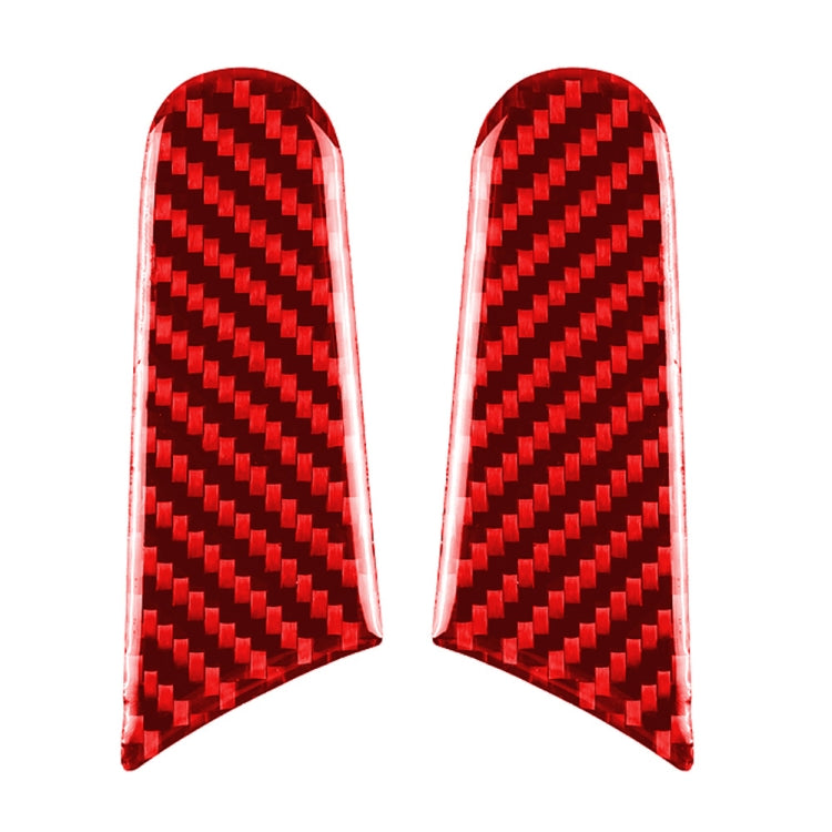 Car Carbon Fiber Rearview Mirror Decorative Sticker for Porsche Macan