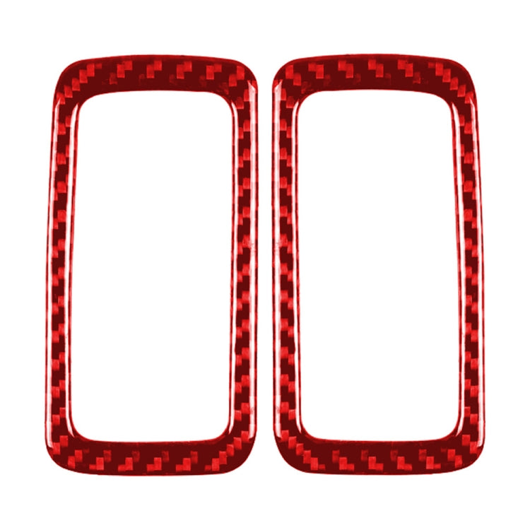 Car Carbon Fiber Rear Dome Light Panel Decorative Sticker for Porsche