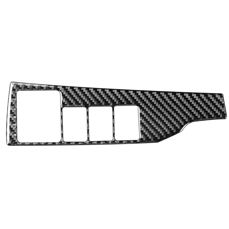 Car Carbon Fiber Headlight Switch Decorative Sticker for Toyota