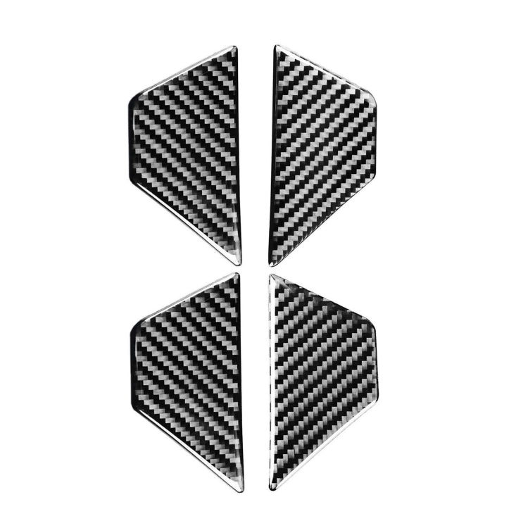 Car Carbon Fiber Inner Door Bowl Decorative Sticker for Audi A6L / A7