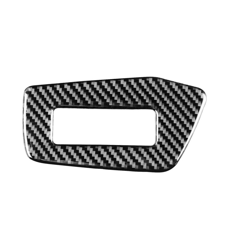 Car Carbon Fiber Headlight Switch Decorative Sticker for Audi A6L /